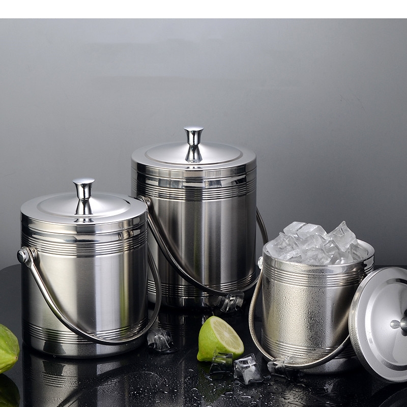 Whisky Beer And Wine - Cubo de hielo de doble capa