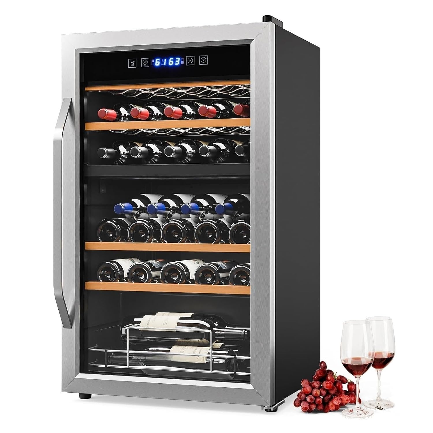 Wine Beer Dual Zone - Enfriador de Vino de Doble Zona