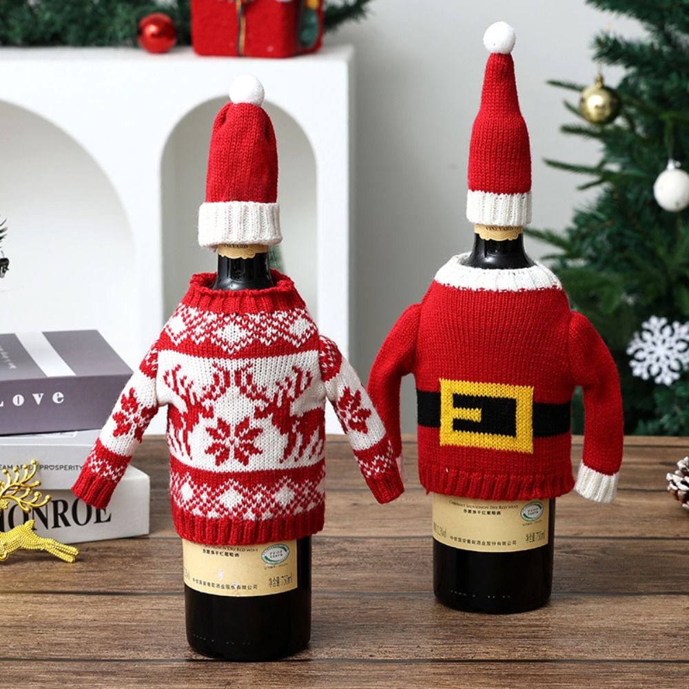 Wine Beer Hat - Funda para botella de vino con