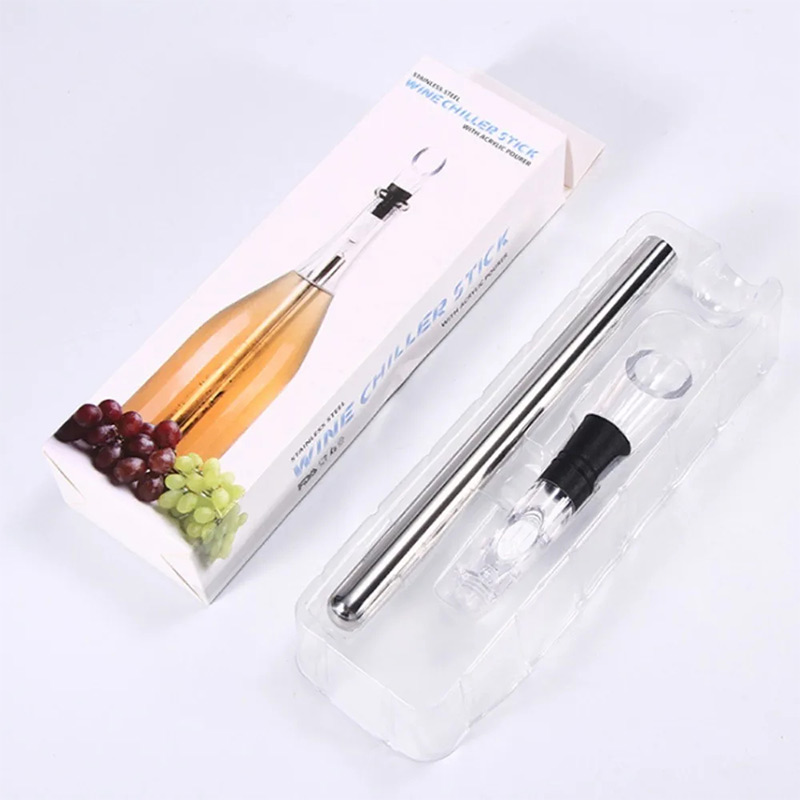 Wine Aerator Pour - Varilla enfriadora de vino de acero