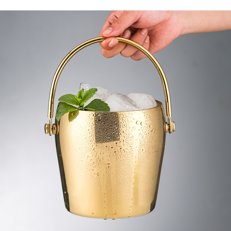 Cubo de hielo de doble capa de - Whisky Beer And Wine reseña y precio
