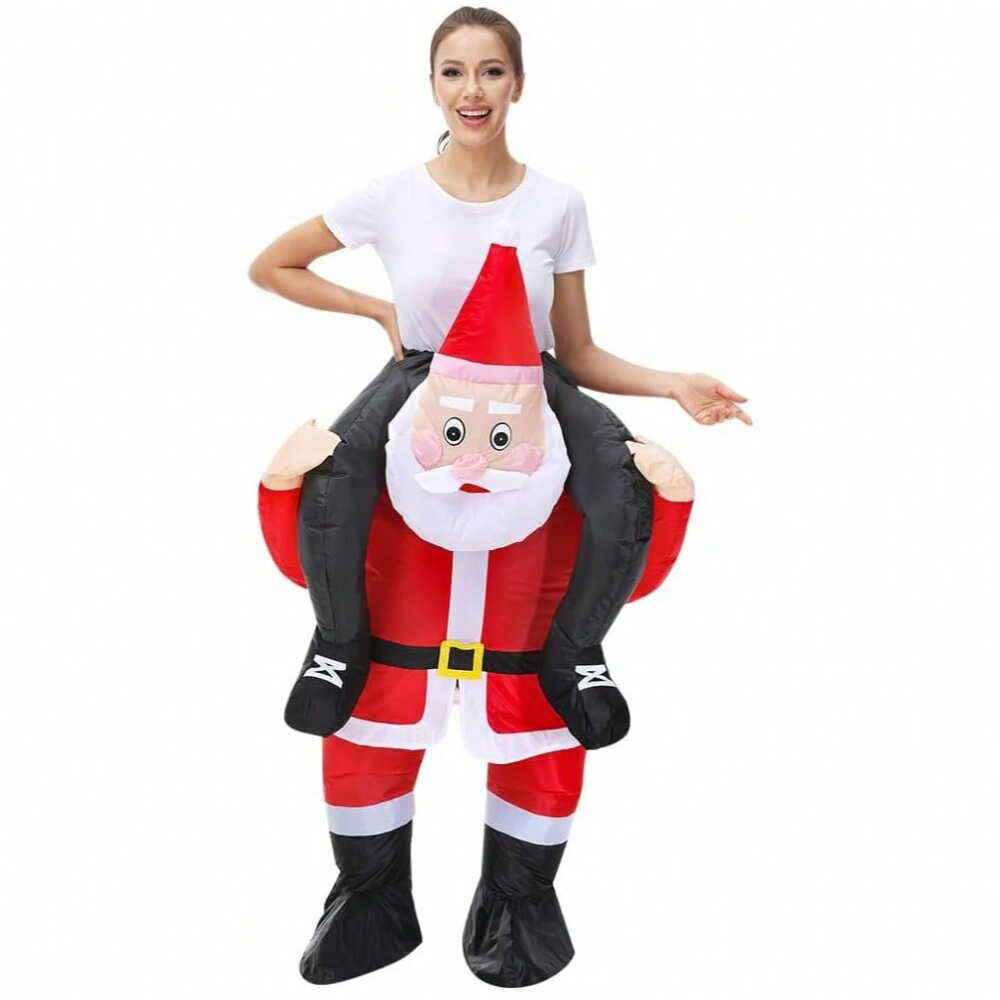 Disfraz inflable de Papá Noel  - Cocktail Shaker Set reseña y precio