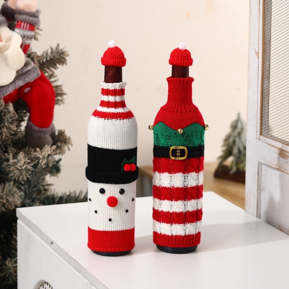 Funda Tejida para Botella de V - Wine Beer Hat reseña y precio